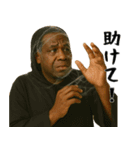 秋を感じる黒人（個別スタンプ：5）