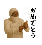 秋を感じる黒人（個別スタンプ：7）