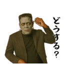 秋を感じる黒人（個別スタンプ：10）