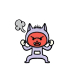 たいじろうず ネガティブ（個別スタンプ：2）