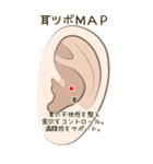 耳つぼ紹介スタンプ（個別スタンプ：16）