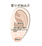 耳つぼ紹介スタンプ（個別スタンプ：25）