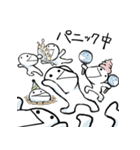 あたまのわるいひとびと（個別スタンプ：5）