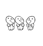 あたまのわるいひとびと（個別スタンプ：36）