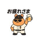 野球観戦！オレンジうさぎの応援（個別スタンプ：6）