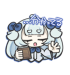 ダウナーなミニキャラスタンプ2（個別スタンプ：3）