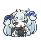 ダウナーなミニキャラスタンプ2（個別スタンプ：6）