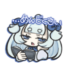 ダウナーなミニキャラスタンプ2（個別スタンプ：8）