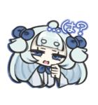 ダウナーなミニキャラスタンプ2（個別スタンプ：17）