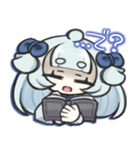ダウナーなミニキャラスタンプ2（個別スタンプ：20）