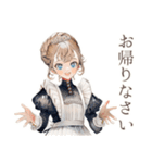 クラシカルメイドの秋★レトロ気分（個別スタンプ：13）