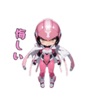 決めポーズ！戦隊ヒーロースタンプ（個別スタンプ：22）