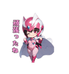 決めポーズ！戦隊ヒーロースタンプ（個別スタンプ：31）