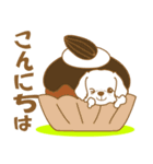 わんこびより(マルチーズ)①（個別スタンプ：3）