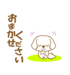 わんこびより(マルチーズ)①（個別スタンプ：20）