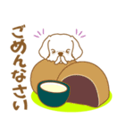 わんこびより(マルチーズ)①（個別スタンプ：31）
