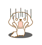 わんこびより(マルチーズ)①（個別スタンプ：33）