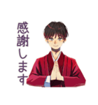 無難な男性の当たり障りない敬語（個別スタンプ：17）