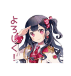 キラキラ★アイドルちゃんの秋（個別スタンプ：35）