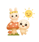 【るるものやさしいじかん♡】 毎日編  ④（個別スタンプ：4）