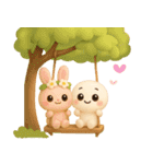 【るるものやさしいじかん♡】 毎日編  ④（個別スタンプ：8）