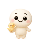 【るるものやさしいじかん♡】 毎日編  ④（個別スタンプ：10）