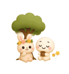 【るるものやさしいじかん♡】 毎日編  ④（個別スタンプ：16）