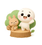 【るるものやさしいじかん♡】 毎日編  ④（個別スタンプ：17）