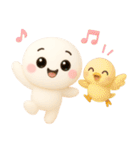【るるものやさしいじかん♡】 毎日編  ④（個別スタンプ：21）