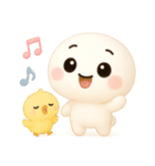 【るるものやさしいじかん♡】 毎日編  ④（個別スタンプ：23）