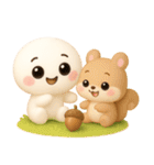 【るるものやさしいじかん♡】 毎日編  ④（個別スタンプ：25）