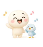 【るるものやさしいじかん♡】 毎日編  ④（個別スタンプ：27）