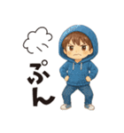 秋冬まっちゃんのシンプルな言葉（個別スタンプ：23）