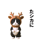 ハチワレ猫のダジャレ地獄（個別スタンプ：20）