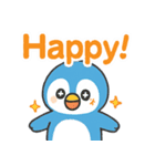 毎日がつらく明るい♡ネガ/ポジペンギン（個別スタンプ：12）