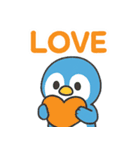 毎日がつらく明るい♡ネガ/ポジペンギン（個別スタンプ：16）