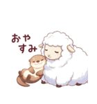 かわうそでつたえよう4 (秋)（個別スタンプ：12）