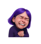 紫髪の女の子 (NT)（個別スタンプ：4）