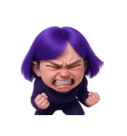 紫髪の女の子 (NT)（個別スタンプ：7）