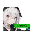 引きこもり系黒パーカー！ニートめんへら鬱（個別スタンプ：14）