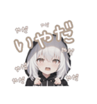 引きこもり系黒パーカー！ニートめんへら鬱（個別スタンプ：29）
