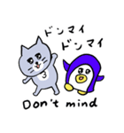 ごろごろしてる灰色キャット（個別スタンプ：38）
