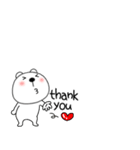 小さいくまぽん127（個別スタンプ：8）