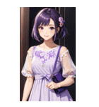 気質の女の子3写真（個別スタンプ：29）