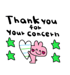 (nenerin会話スタンプ360英語気遣い)修正（個別スタンプ：11）