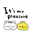 (nenerin会話スタンプ360英語気遣い)修正（個別スタンプ：23）