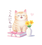 小さなカップケーキと猫スタンプ（個別スタンプ：3）