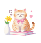 小さなカップケーキと猫スタンプ（個別スタンプ：27）