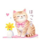 小さなカップケーキと猫スタンプ（個別スタンプ：39）