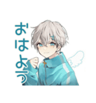 天使界隈くんのかわいい日常♡（個別スタンプ：2）